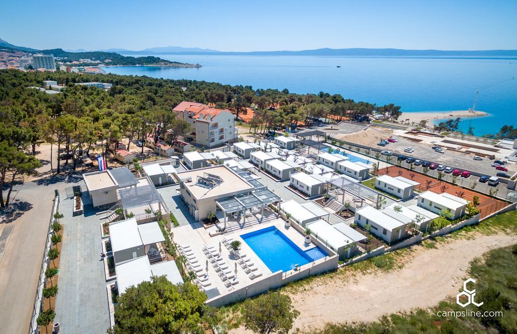 מאקרסקה Poseidon Mobile Home Resort מראה חיצוני תמונה